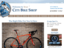 Tablet Screenshot of citybikeshop.com